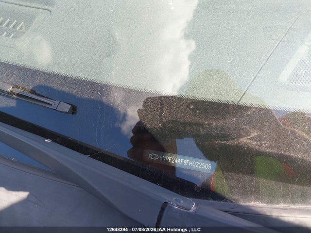 12648394 :رقم المزاد ، 5NPE24AF9FH022505 vin ، 2015 Hyundai Sonata Se مزاد بيع