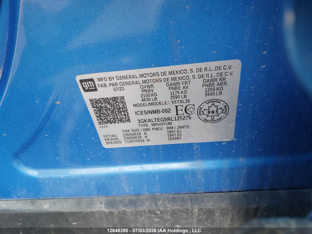 GMC Terrain Sle 2024 3GKALTEG5RL125275 Image 9
