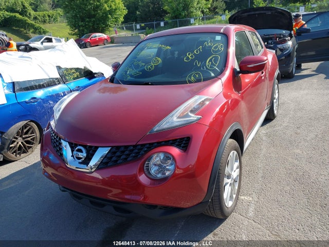 2016 Nissan Juke S/sv/sl/nismo მანქანა იყიდება აუქციონზე, vin: JN8AF5MR6GT600527, აუქციონის ნომერი: 12648413