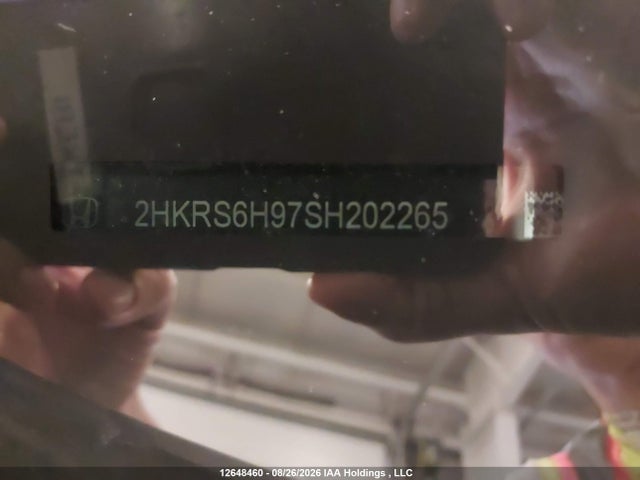 12648460 :رقم المزاد ، 2HKRS6H97SH202265 vin ، 2025 Honda Cr-v Sport Touring مزاد بيع