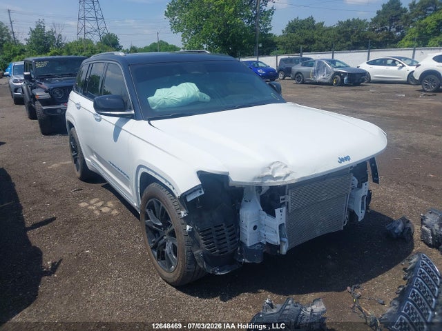 2023 Jeep Grand Cherokee 4xe Summit Reserve მანქანა იყიდება აუქციონზე, vin: 1C4RJYE63P8784119, აუქციონის ნომერი: 12648469