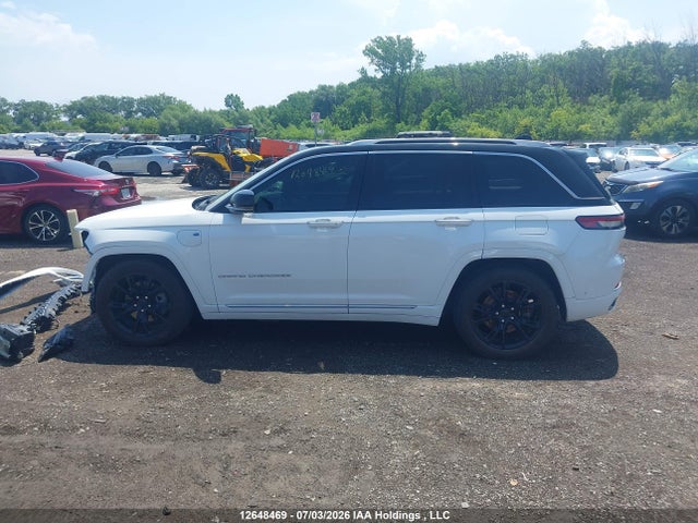 2023 Jeep Grand Cherokee 4xe Summit Reserve მანქანა იყიდება აუქციონზე, vin: 1C4RJYE63P8784119, აუქციონის ნომერი: 12648469