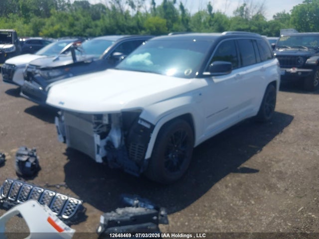 2023 Jeep Grand Cherokee 4xe Summit Reserve მანქანა იყიდება აუქციონზე, vin: 1C4RJYE63P8784119, აუქციონის ნომერი: 12648469