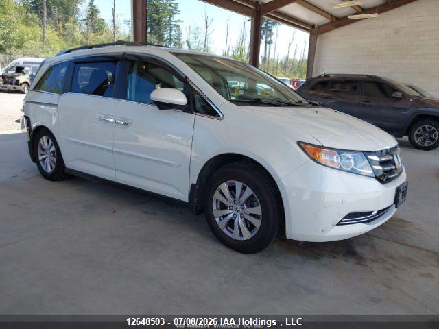 12648503 :رقم المزاد ، 5FNRL5H68GB512430 vin ، 2016 Honda Odyssey Exl مزاد بيع