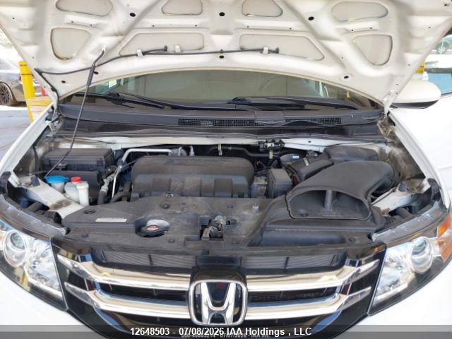 12648503 :رقم المزاد ، 5FNRL5H68GB512430 vin ، 2016 Honda Odyssey Exl مزاد بيع