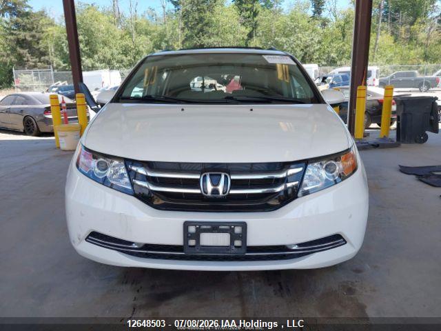 12648503 :رقم المزاد ، 5FNRL5H68GB512430 vin ، 2016 Honda Odyssey Exl مزاد بيع