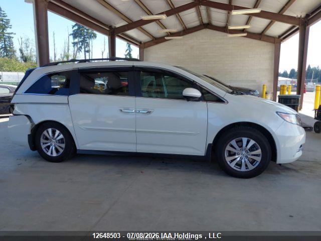 12648503 :رقم المزاد ، 5FNRL5H68GB512430 vin ، 2016 Honda Odyssey Exl مزاد بيع