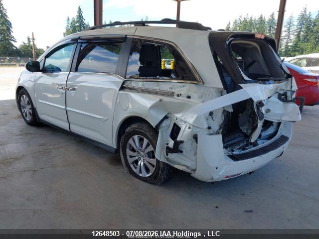 12648503 :رقم المزاد ، 5FNRL5H68GB512430 vin ، 2016 Honda Odyssey Exl مزاد بيع