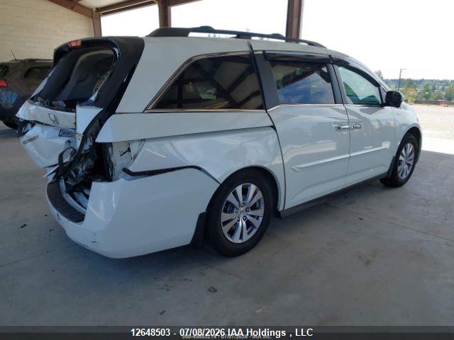 12648503 :رقم المزاد ، 5FNRL5H68GB512430 vin ، 2016 Honda Odyssey Exl مزاد بيع