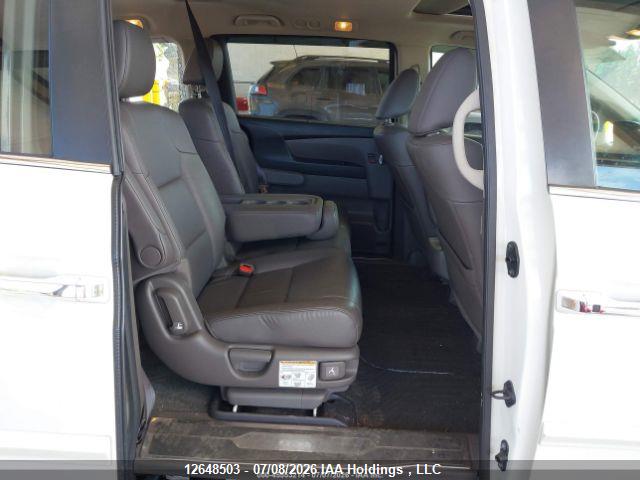 12648503 :رقم المزاد ، 5FNRL5H68GB512430 vin ، 2016 Honda Odyssey Exl مزاد بيع