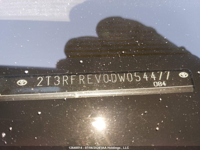 Aukcja sprzedaży 2013 Toyota Rav4 Xle, vin: 2T3RFREV0DW054477, numer aukcji: 12648514