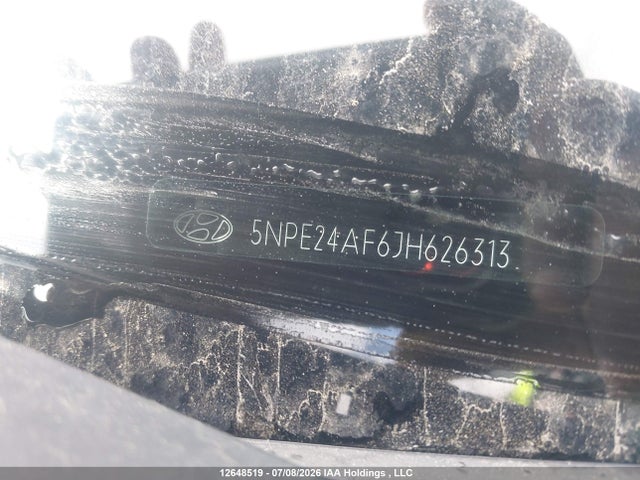 2018 Hyundai Sonata Gl მანქანა იყიდება აუქციონზე, vin: 5NPE24AF6JH626313, აუქციონის ნომერი: 12648519