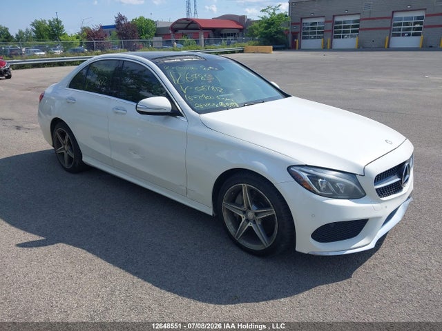 Auction sale of the 2015 Mercedes-benz C 400 4matic, vin: 55SWF6GB5FU087812, lot number: 12648551