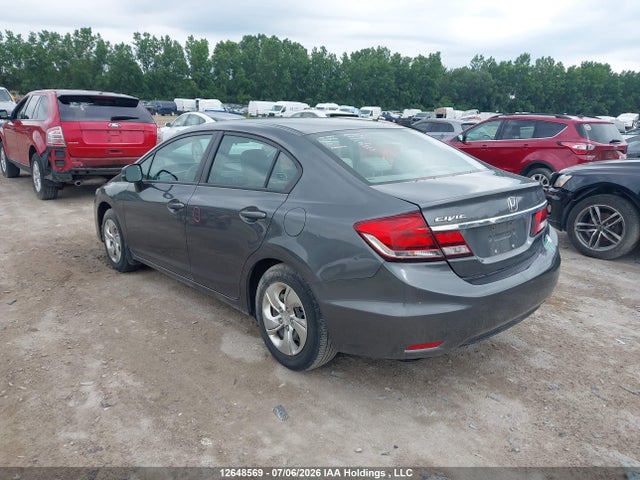 Продаж на аукціоні авто 2013 Honda Civic Lx, vin: 2HGFB2F47DH107043, номер лоту: 12648569