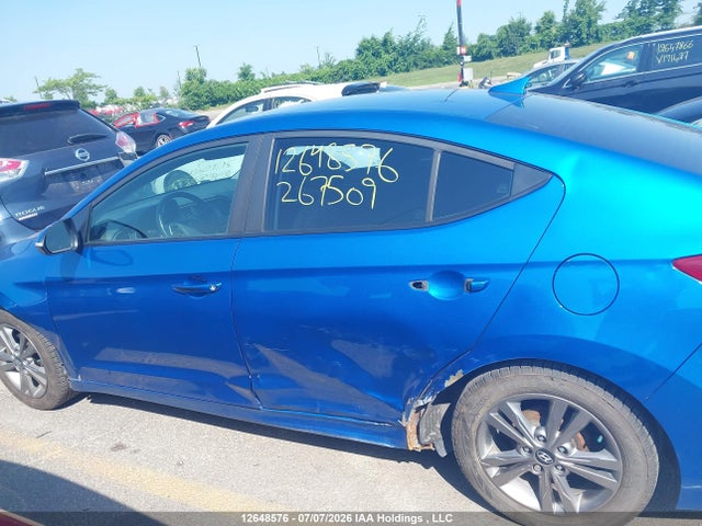 2017 Hyundai Elantra Gl მანქანა იყიდება აუქციონზე, vin: KMHD84LF9HU267509, აუქციონის ნომერი: 12648576