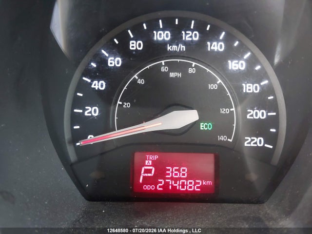 12648580 :رقم المزاد ، KNADN4A36E6337020 vin ، 2014 Kia Rio Ex/ex+/lx/lx+/sx مزاد بيع