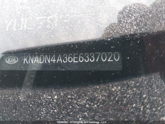 12648580 :رقم المزاد ، KNADN4A36E6337020 vin ، 2014 Kia Rio Ex/ex+/lx/lx+/sx مزاد بيع