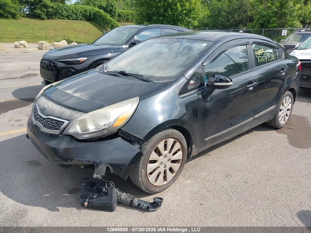 12648580 :رقم المزاد ، KNADN4A36E6337020 vin ، 2014 Kia Rio Ex/ex+/lx/lx+/sx مزاد بيع