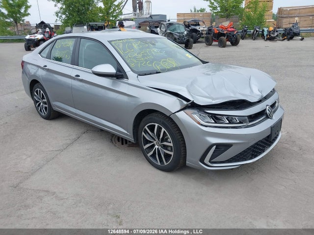 12648594 :رقم المزاد ، 3VWEX7BU6SM068973 vin ، 2025 Volkswagen Jetta Se مزاد بيع