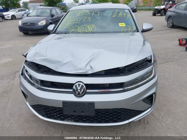 12648594 :رقم المزاد ، 3VWEX7BU6SM068973 vin ، 2025 Volkswagen Jetta Se مزاد بيع