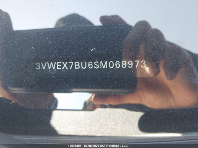 12648594 :رقم المزاد ، 3VWEX7BU6SM068973 vin ، 2025 Volkswagen Jetta Se مزاد بيع