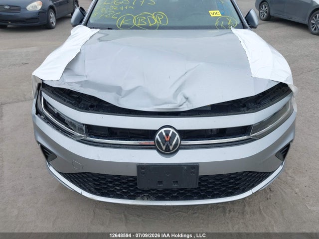 12648594 :رقم المزاد ، 3VWEX7BU6SM068973 vin ، 2025 Volkswagen Jetta Se مزاد بيع