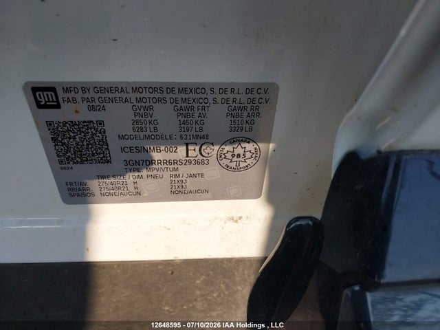 Chevrolet Equinox Ev Rs 2024 3GN7DRRR6RS293683 Image 9
