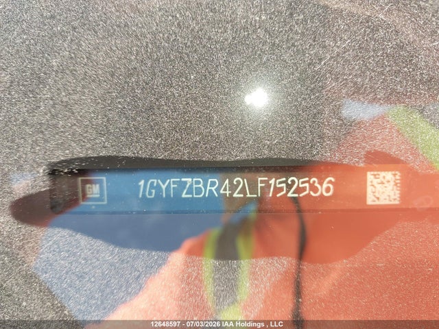 12648597 :رقم المزاد ، 1GYFZBR42LF152536 vin ، 2020 Cadillac Xt4 مزاد بيع