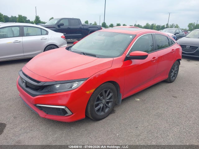 Honda CIVIC EX 2020 2HGFC2F74LH025227 Image 2