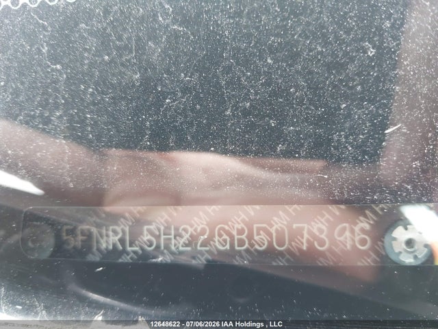 Honda ODYSSEY LX 2016 5FNRL5H22GB507396 Image 19