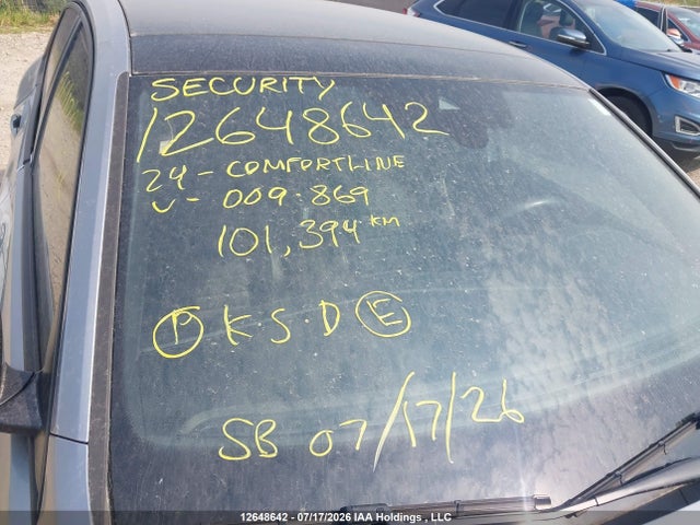 3VWSM7BU5RM009869 Volkswagen Jetta Comfortline