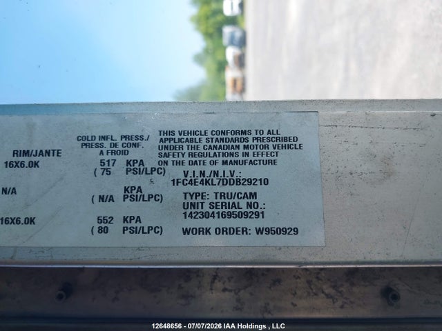 Aukcja sprzedaży 2013 Ford Econoline, vin: 1FC4E4KL7DDB29210, numer aukcji: 12648656