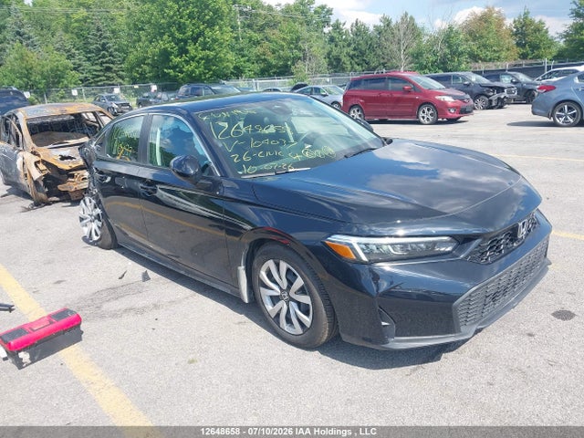 2026 Honda Civic Lx მანქანა იყიდება აუქციონზე, vin: 2HGFE2F22TH104037, აუქციონის ნომერი: 12648658