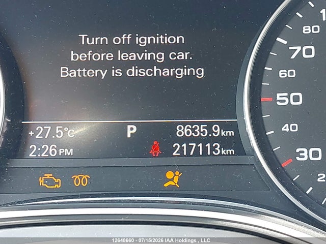 2016 Audi A7 მანქანა იყიდება აუქციონზე, vin: WAU3MAFC2GN029163, აუქციონის ნომერი: 12648660