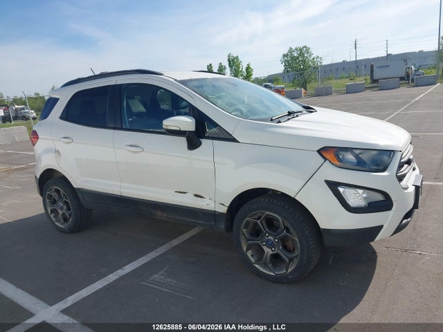 12625885 :رقم المزاد ، MAJ6P1CL7JC196512 vin ، 2018 Ford Ecosport Ses مزاد بيع