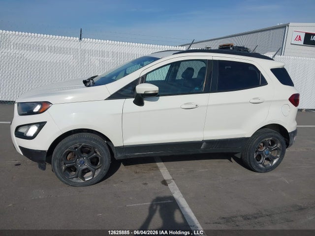 12625885 :رقم المزاد ، MAJ6P1CL7JC196512 vin ، 2018 Ford Ecosport Ses مزاد بيع
