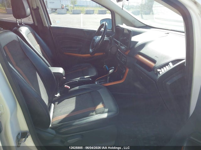 12625885 :رقم المزاد ، MAJ6P1CL7JC196512 vin ، 2018 Ford Ecosport Ses مزاد بيع