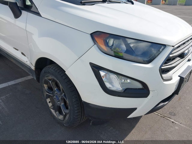 12625885 :رقم المزاد ، MAJ6P1CL7JC196512 vin ، 2018 Ford Ecosport Ses مزاد بيع