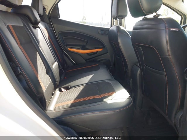 12625885 :رقم المزاد ، MAJ6P1CL7JC196512 vin ، 2018 Ford Ecosport Ses مزاد بيع