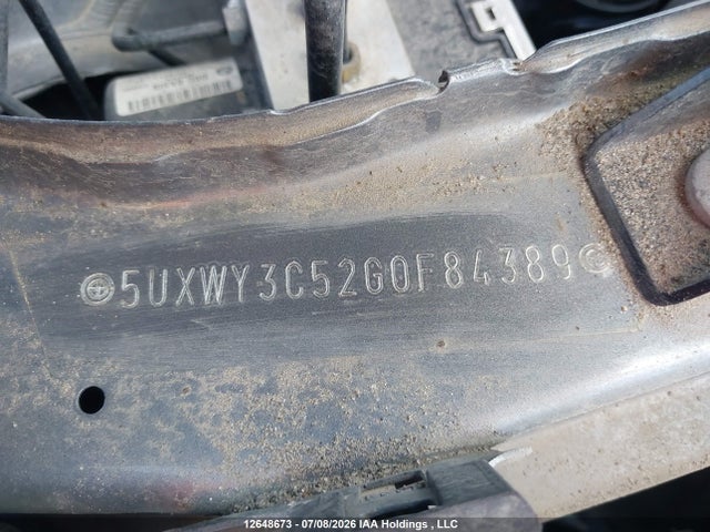5UXWY3C52G0F84389 BMW X3 Xdrive28d