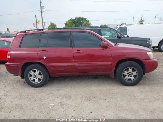 12648679 :رقم المزاد ، JTEEP21A870216298 vin ، 2007 Toyota Highlander Sport/limited مزاد بيع