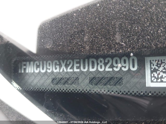 Продаж на аукціоні авто 2014 Ford Escape Se, vin: 1FMCU9GX2EUD82990, номер лоту: 12648681
