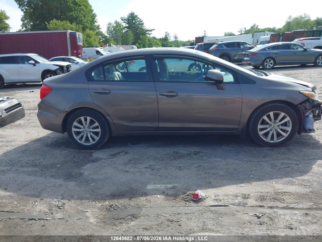 12648682 :رقم المزاد ، 2HGFB2F57CH036238 vin ، 2012 Honda Civic Ex مزاد بيع