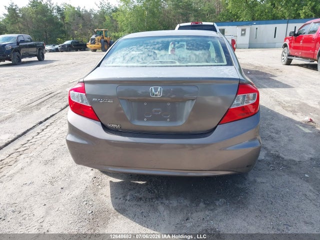 12648682 :رقم المزاد ، 2HGFB2F57CH036238 vin ، 2012 Honda Civic Ex مزاد بيع