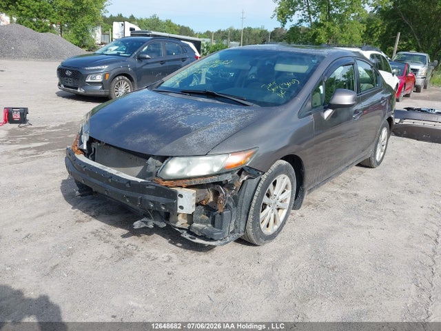 12648682 :رقم المزاد ، 2HGFB2F57CH036238 vin ، 2012 Honda Civic Ex مزاد بيع