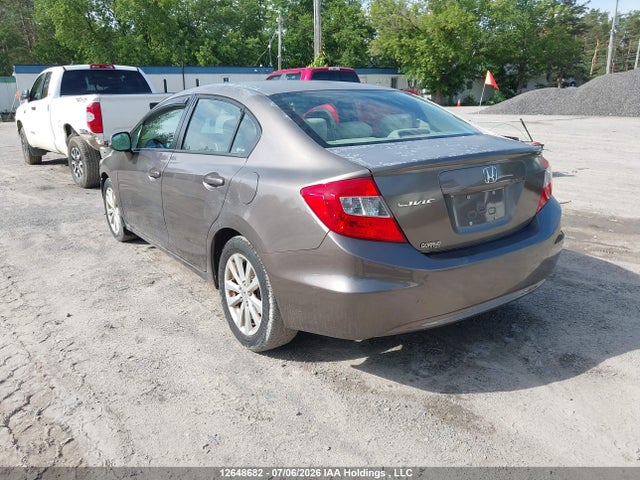 12648682 :رقم المزاد ، 2HGFB2F57CH036238 vin ، 2012 Honda Civic Ex مزاد بيع