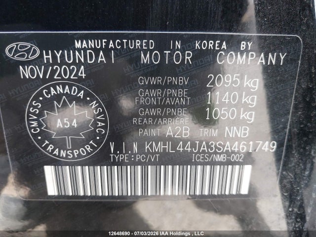 Hyundai Sonata Preferred-trend 2025 KMHL44JA3SA461749 Image 18