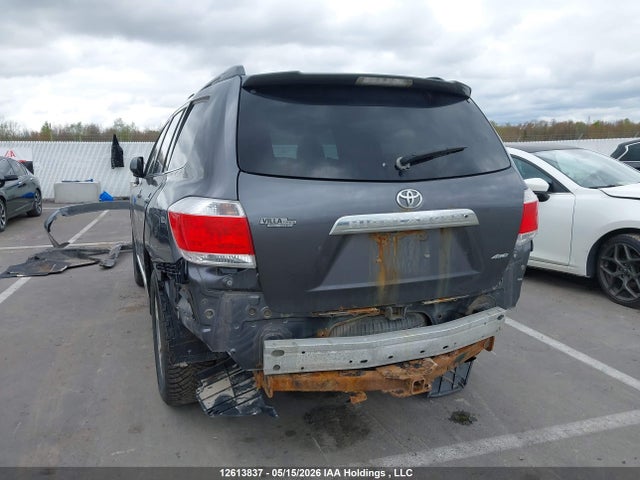 12613837 :رقم المزاد ، 5TDBK3EH5CS159035 vin ، 2012 Toyota Highlander V6 مزاد بيع