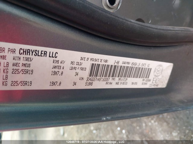Продаж на аукціоні авто 2009 Dodge Journey Sxt, vin: 3D4GG57V49T163357, номер лоту: 12648719