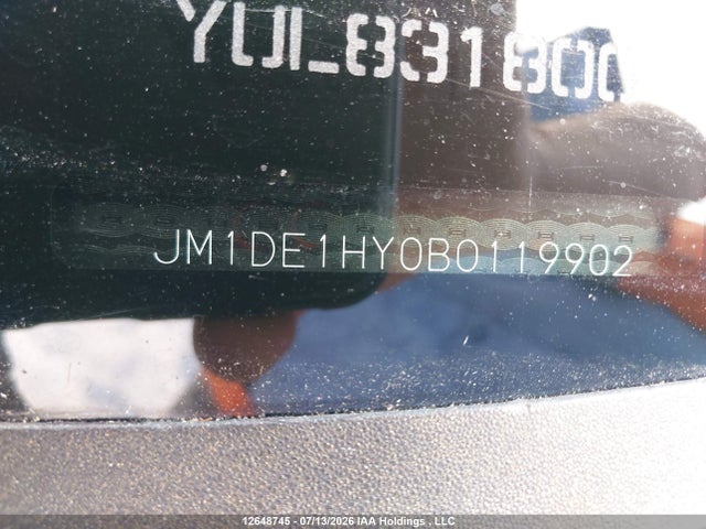12648745 :رقم المزاد ، JM1DE1HY0B0119902 vin ، 2011 Mazda Mazda2 مزاد بيع